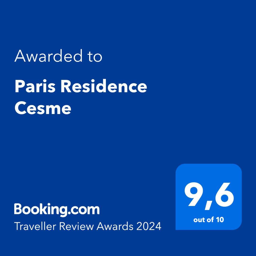 Paris Residence Çeşme Eksteriør billede